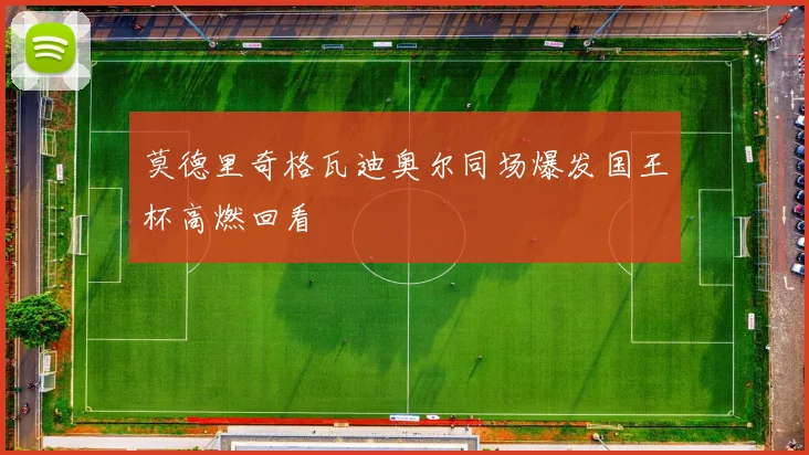 莫德里奇格瓦迪奥尔同场爆发国王杯高燃回看